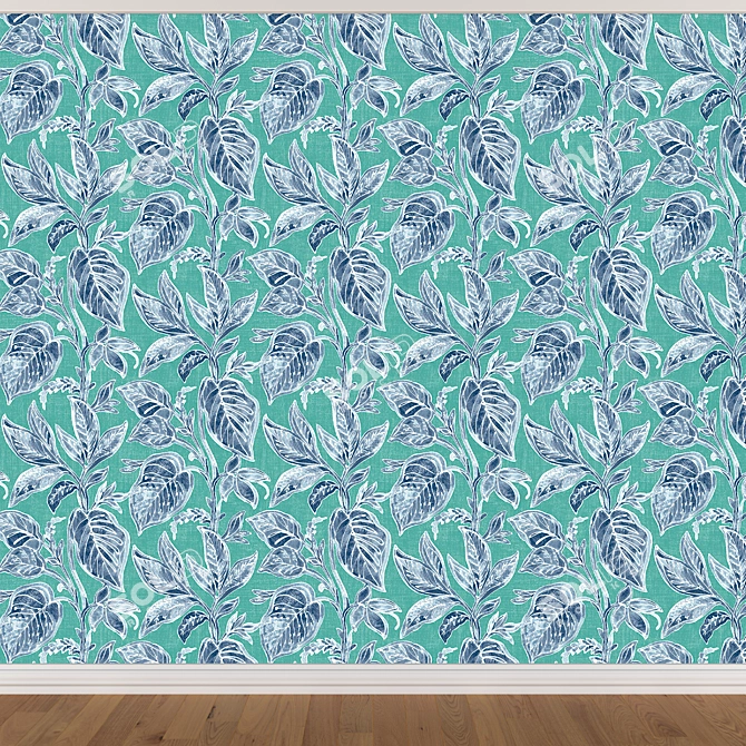 Seamless Wallpaper Set (3 Colors) 3D model image 4