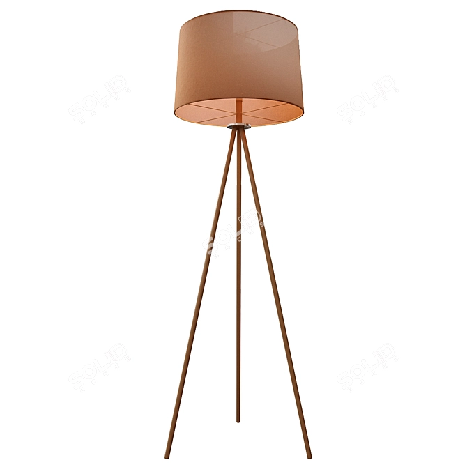 Elegant Freya Bonita Floor Lamp 3D model image 2