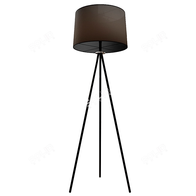 Elegant Freya Bonita Floor Lamp 3D model image 4