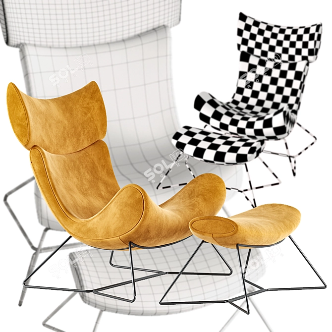 Modern Comfort: Minotti Single Sofa 3D model image 8