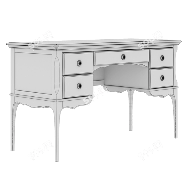 Venice Writing Desk by Dantone Home 3D model image 3