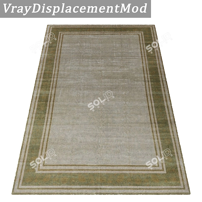 Title: Versatile Set of Premium Carpets 3D model image 3