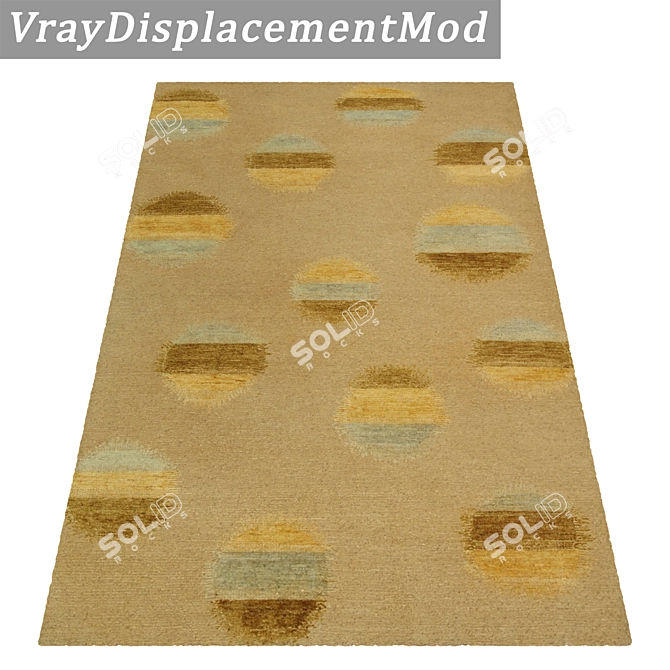 Luxury Carpets Set: High-Quality Textures 3D model image 3