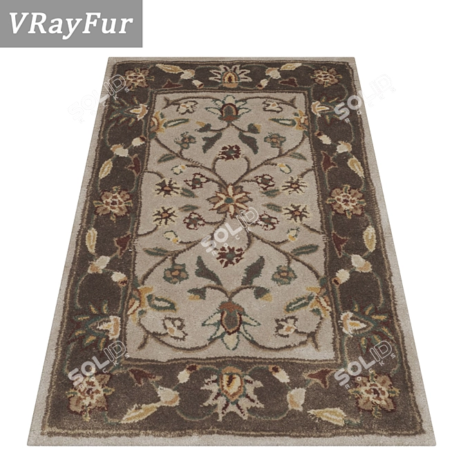 Luxury Carpets Collection 3D model image 2