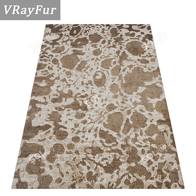 Luxury Carpets Set 3D model image 2