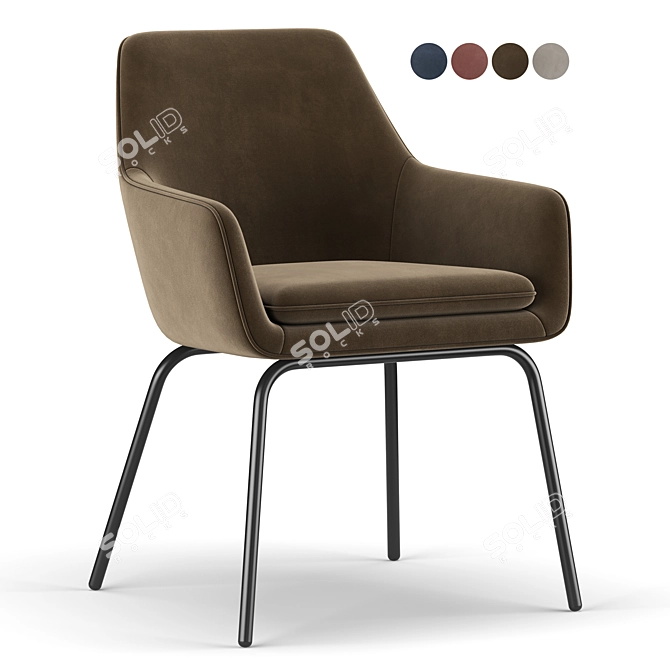 Elevate Your Mood with our Chair 3D model image 1