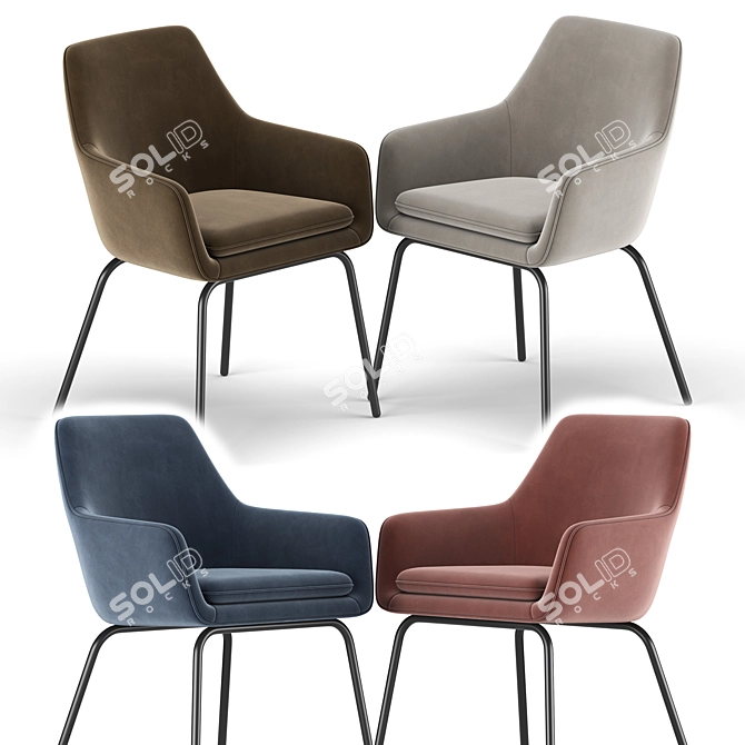 Elevate Your Mood with our Chair 3D model image 2