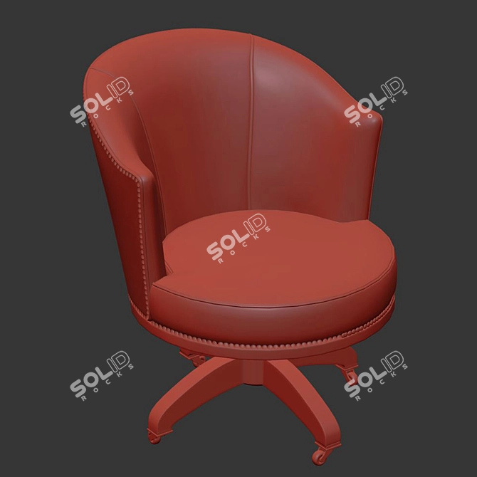 Elegant Freshney Chair by Ben Whistler 3D model image 4