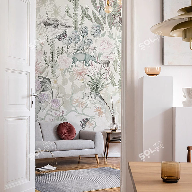 FACTURA Vinyl Wallpaper Collection - Made in Russia 3D model image 5