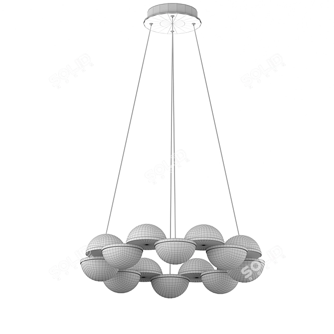 Odeon Light Conti: Elegant Italian Design 3D model image 2