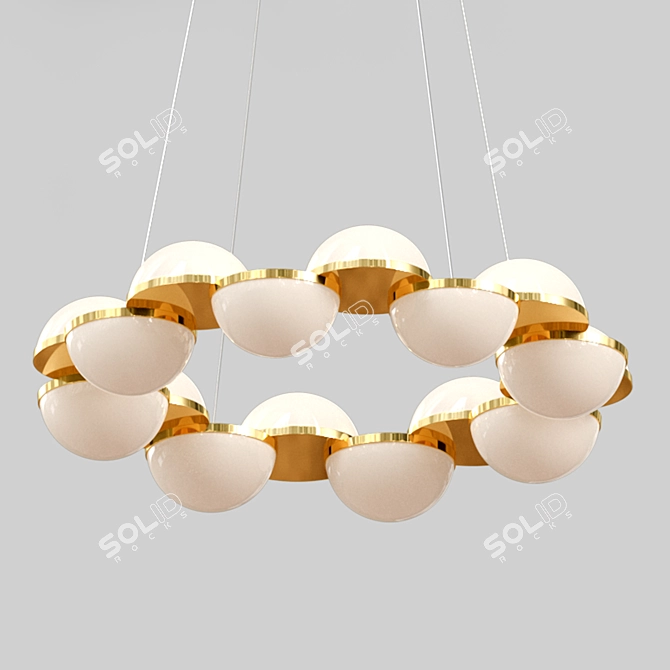 Odeon Light Conti: Elegant Italian Design 3D model image 3