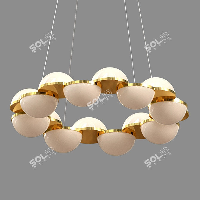 Odeon Light Conti: Elegant Italian Design 3D model image 5