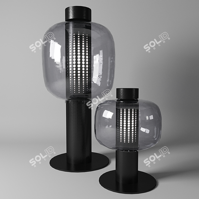 Brokis Bonbori Outdoor Table Lamp 3D model image 7