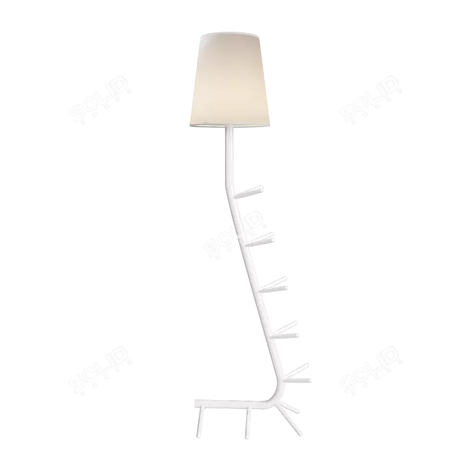 Mantra Centipede Floor Lamp 7254-7257: Stylish Illumination with Multiple Colors 3D model image 2