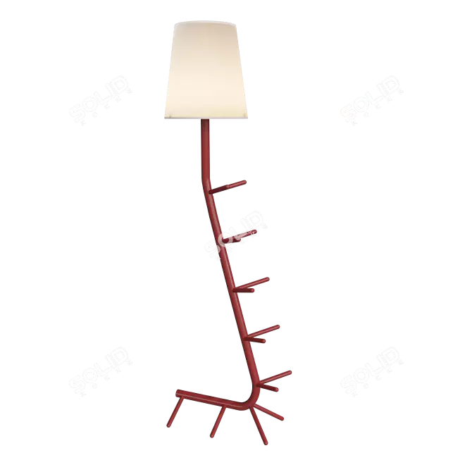 Mantra Centipede Floor Lamp 7254-7257: Stylish Illumination with Multiple Colors 3D model image 4