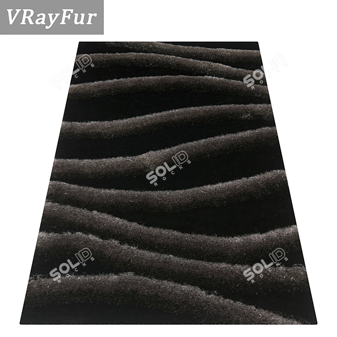 Luxury Carpet Set: High-Quality Textures 3D model image 2