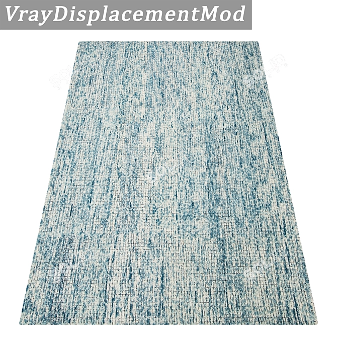 Premium Texture Carpets Set 3D model image 3