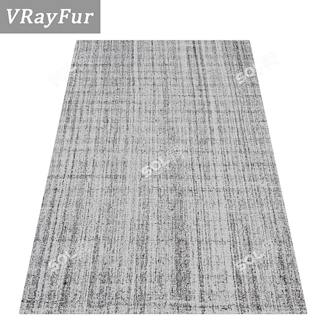 High-Quality Carpet Set with Variety of Textures 3D model image 2