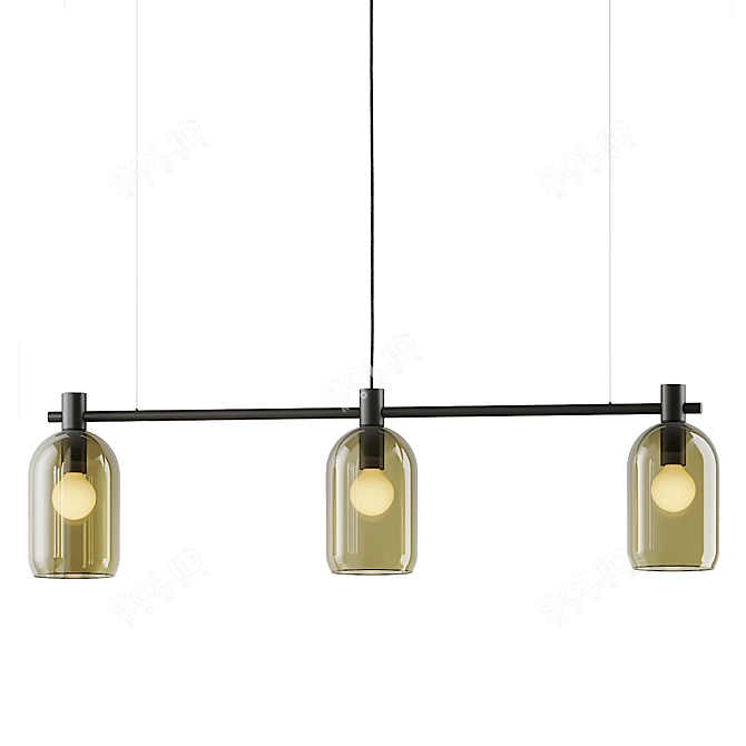 Bub Chandelier - Stylish Lighting in Minneapolis 3D model image 1