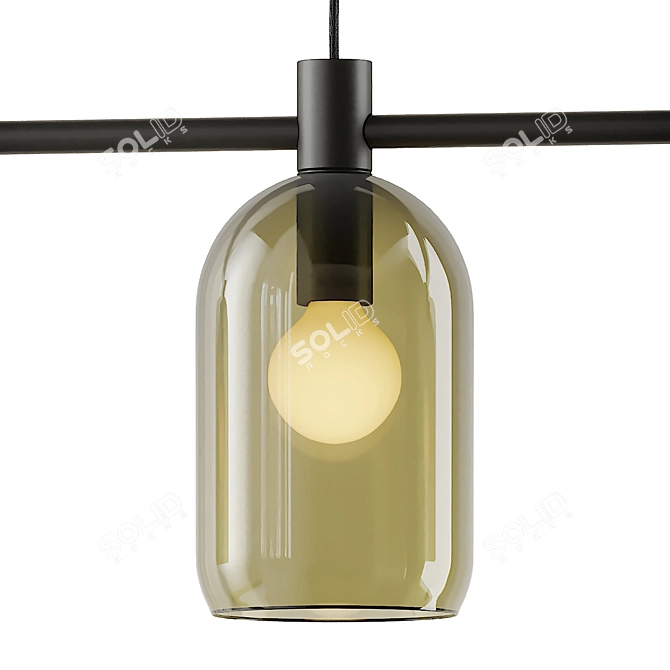 Bub Chandelier - Stylish Lighting in Minneapolis 3D model image 2