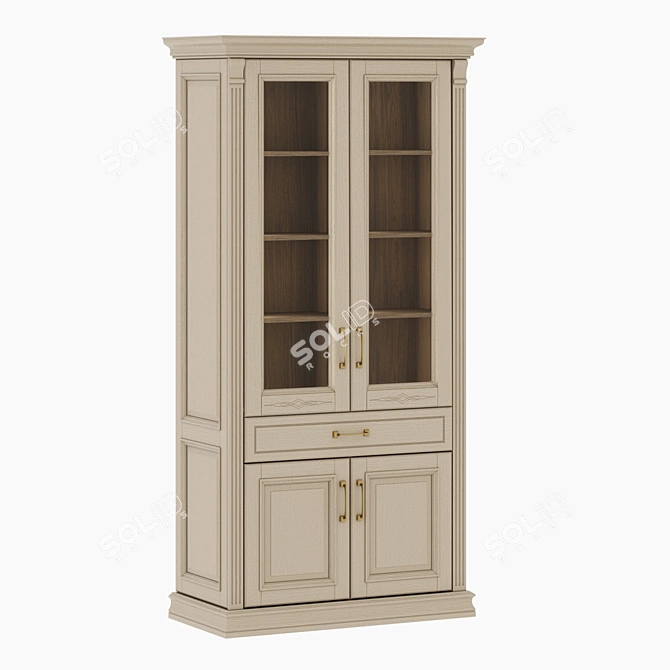  Elegant Two-door Showcase RIMAR - 2021 3D model image 1