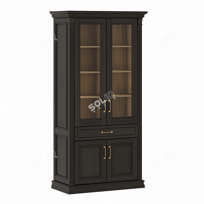  Elegant Two-door Showcase RIMAR - 2021 3D model image 3