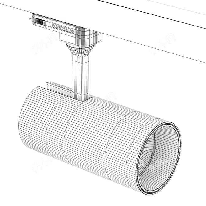 Minimalist TSU Series Luminaires 3D model image 5