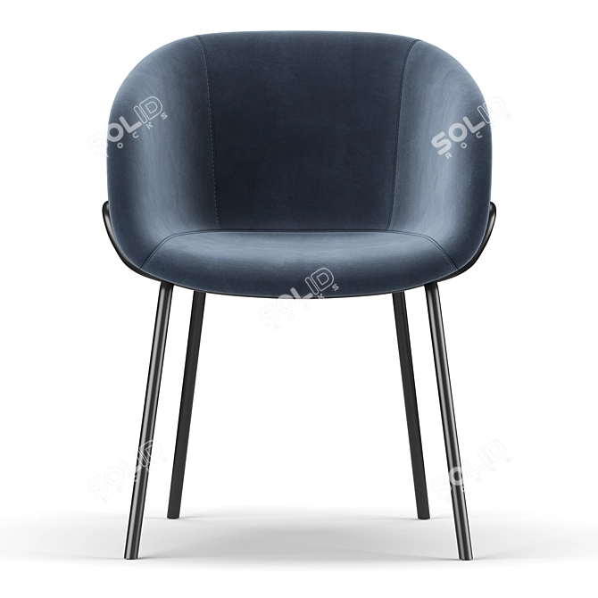 Elegant Feston Chair 3D model image 3