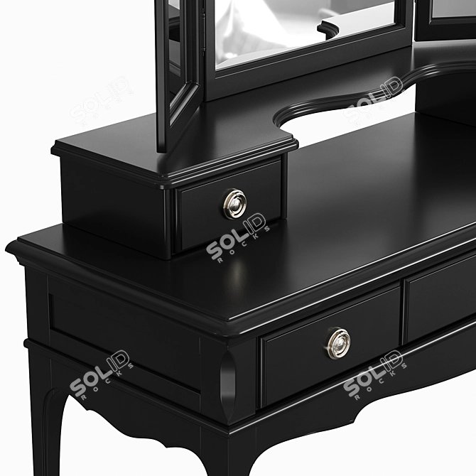 Venice Dressing Table - Elegant and Functional 3D model image 3