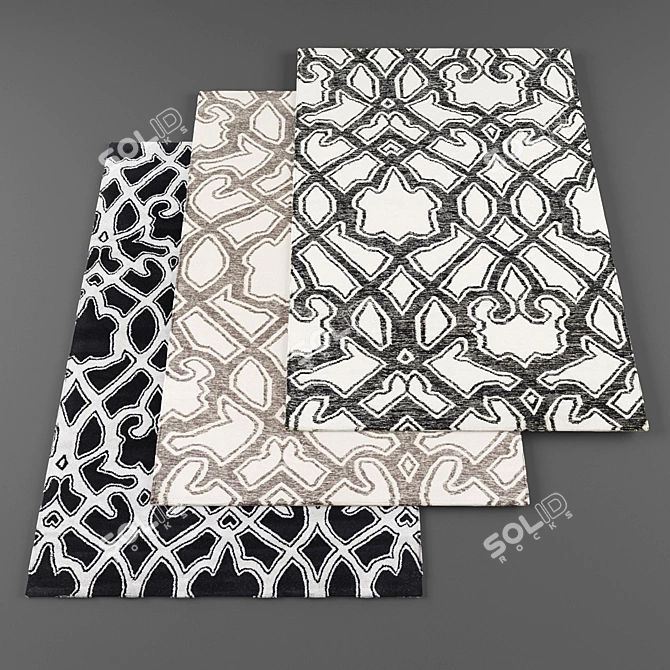 High Resolution Carpet Collection 3D model image 1