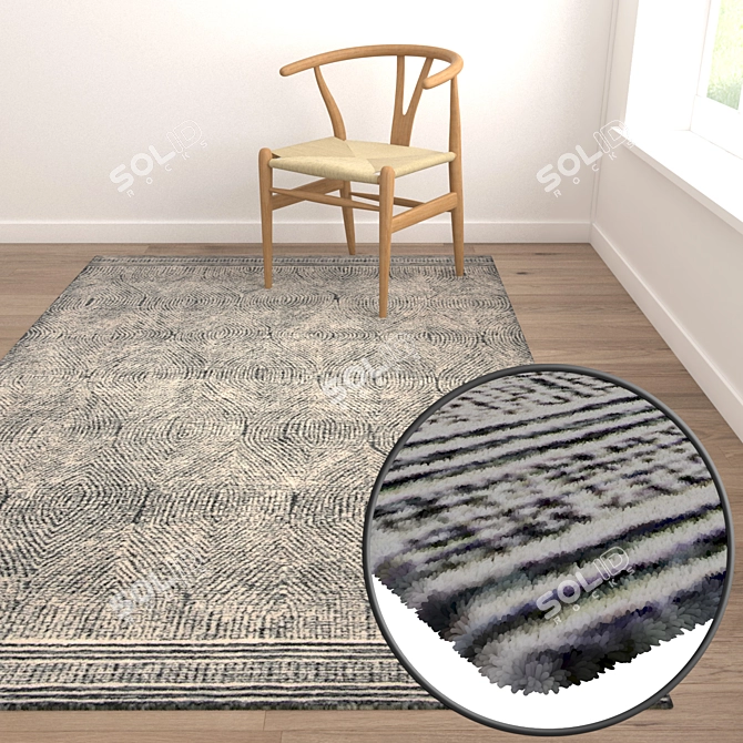 Luxury Collection: High-Quality Carpets 3D model image 5