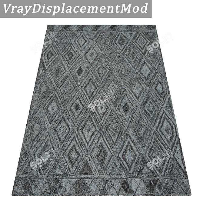 Luxury Carpets Set 3-Pack 3D model image 3