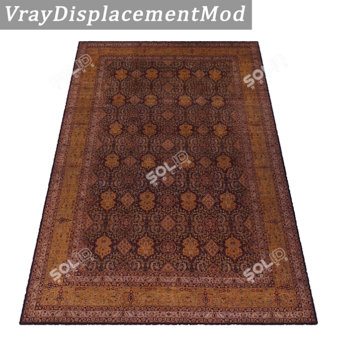 Luxury Carpet Set 2199 3D model image 3