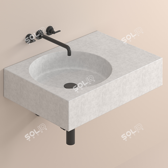 Omni NEO 700 Modern Vanity 3D model image 1