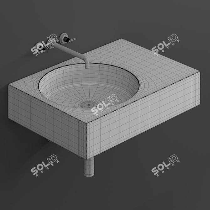 Omni NEO 700 Modern Vanity 3D model image 5