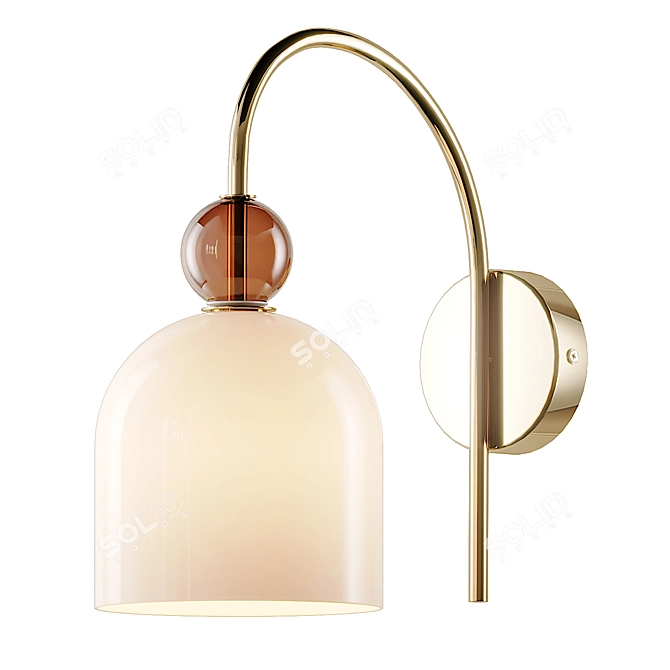Title: Whitney Wall Sconce: A Perfect Blend of Style and Function 3D model image 4
