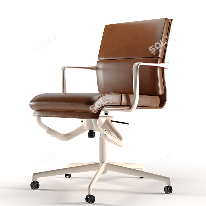  ErgoFlex 52 - Height-Adjustable Swivel Chair 3D model image 2