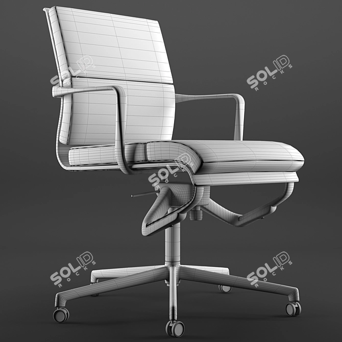  ErgoFlex 52 - Height-Adjustable Swivel Chair 3D model image 5