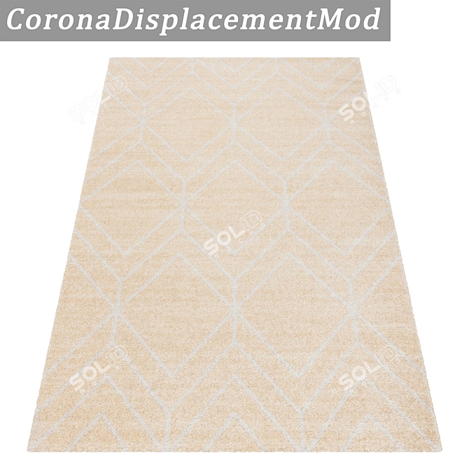 Luxury Carpet Set - High-Quality Textures 3D model image 4