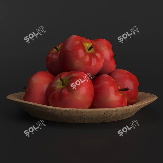 Apple Bliss in a Vase 3D model image 6