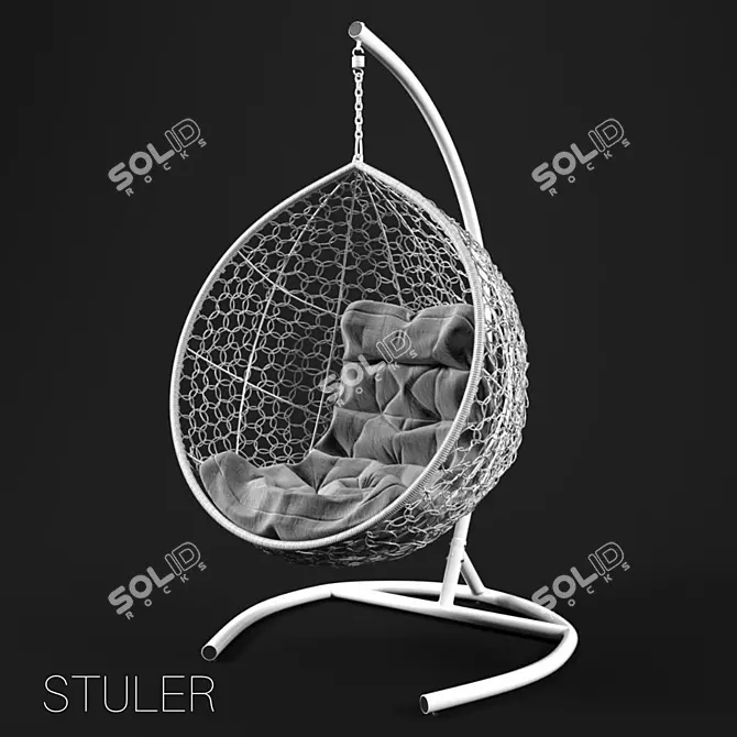 Relaxation Station - Hanging Chair STULER 3D model image 1