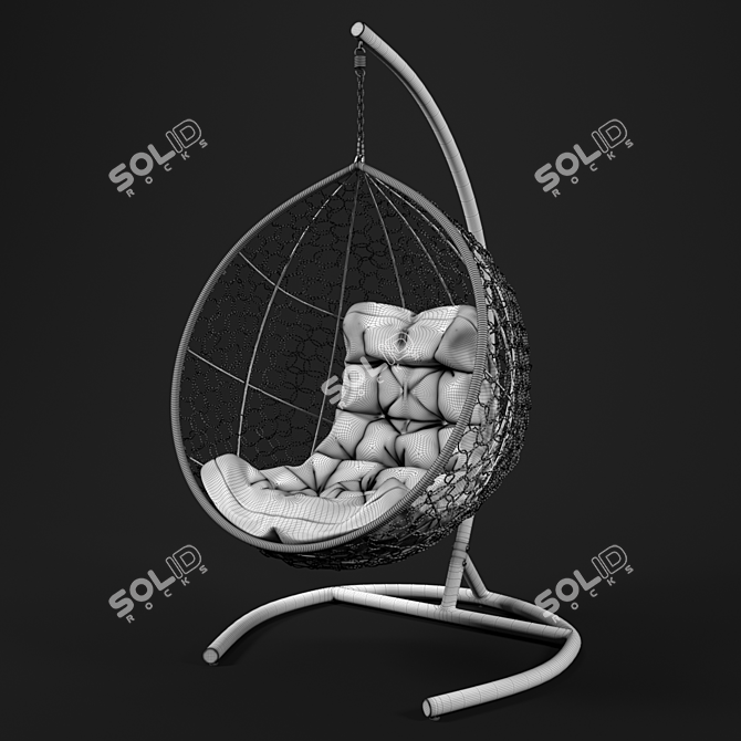 Relaxation Station - Hanging Chair STULER 3D model image 3