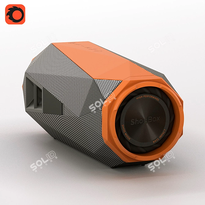 Philips SB500 - Portable Speaker for Ultimate Shoq 3D model image 4