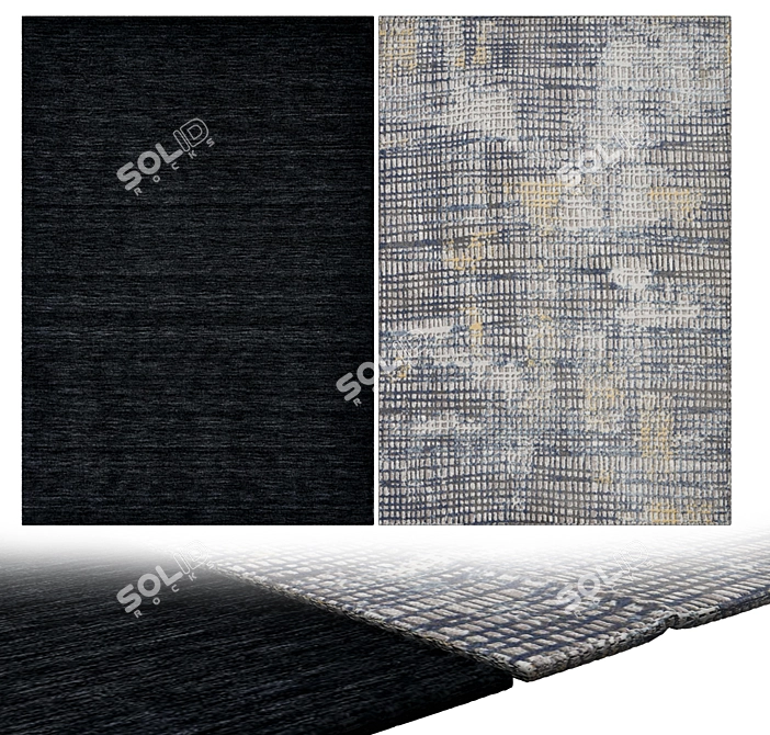 Sophisticated Interior Carpets 3D model image 2