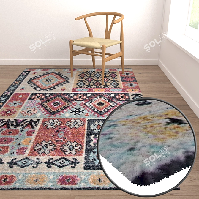 Luxury Collection: Carpet Set 3D model image 5