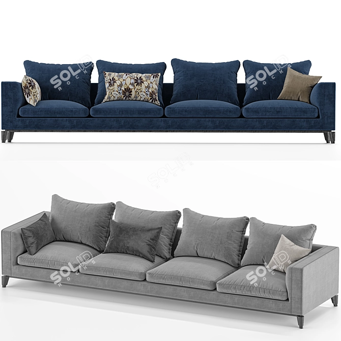 Luxury Andersen Sofa | Polys: 921 601 3D model image 2