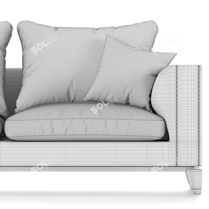 Luxury Andersen Sofa | Polys: 921 601 3D model image 4