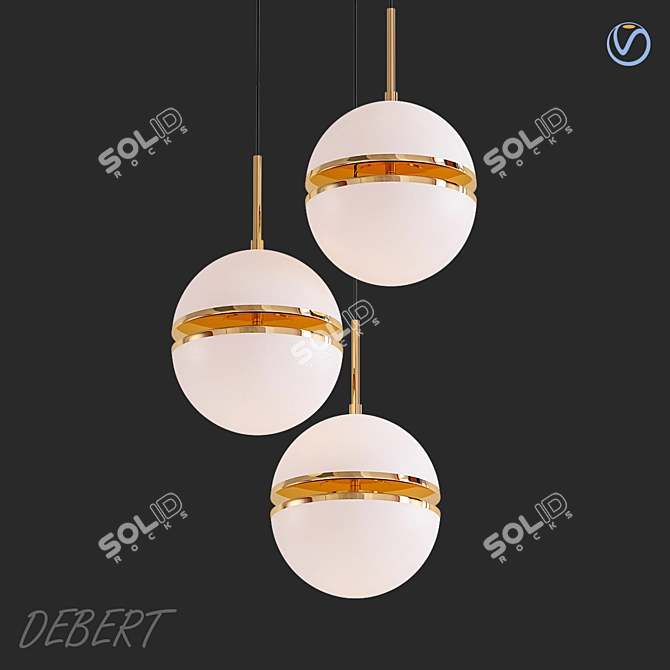 Modern Design Lamp - DEBERT 3D model image 1