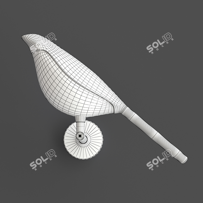 Modern Wall Fixture: Nomi Wall 3D model image 3