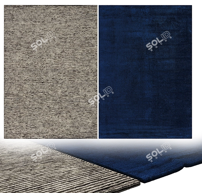 Elegant Interior Carpets 3D model image 2